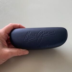 Maui Jim Dark Blue Sunglasses Case